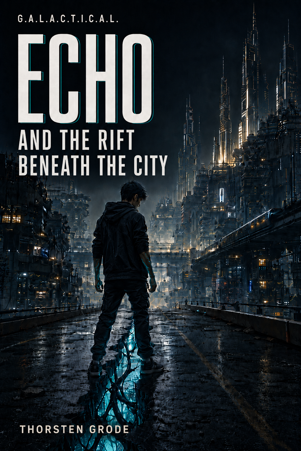 Cover of Echo and the Rift Beneath the City