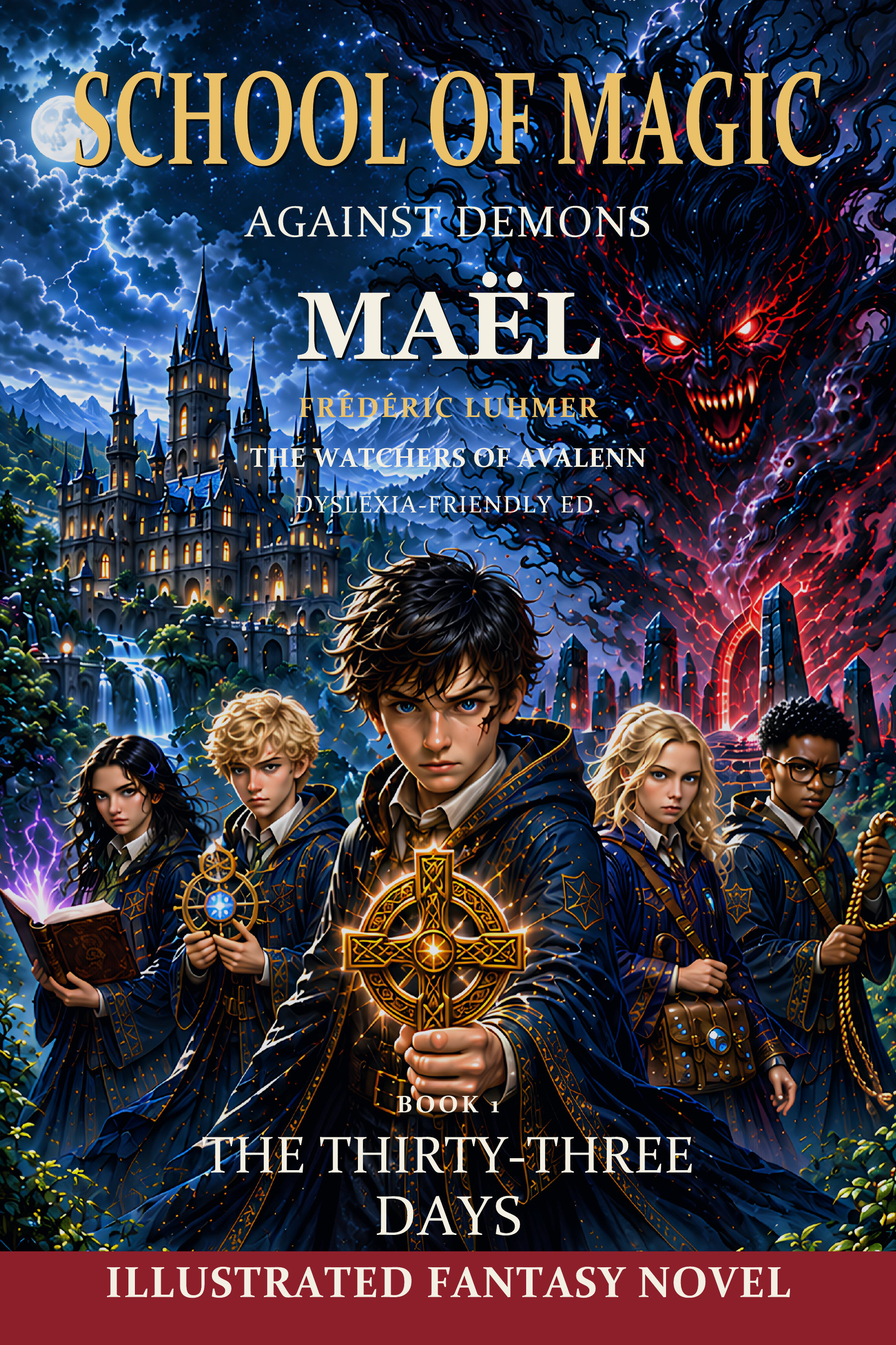 Cover of School of Magic Against Demons: The Thirty-Three Days
