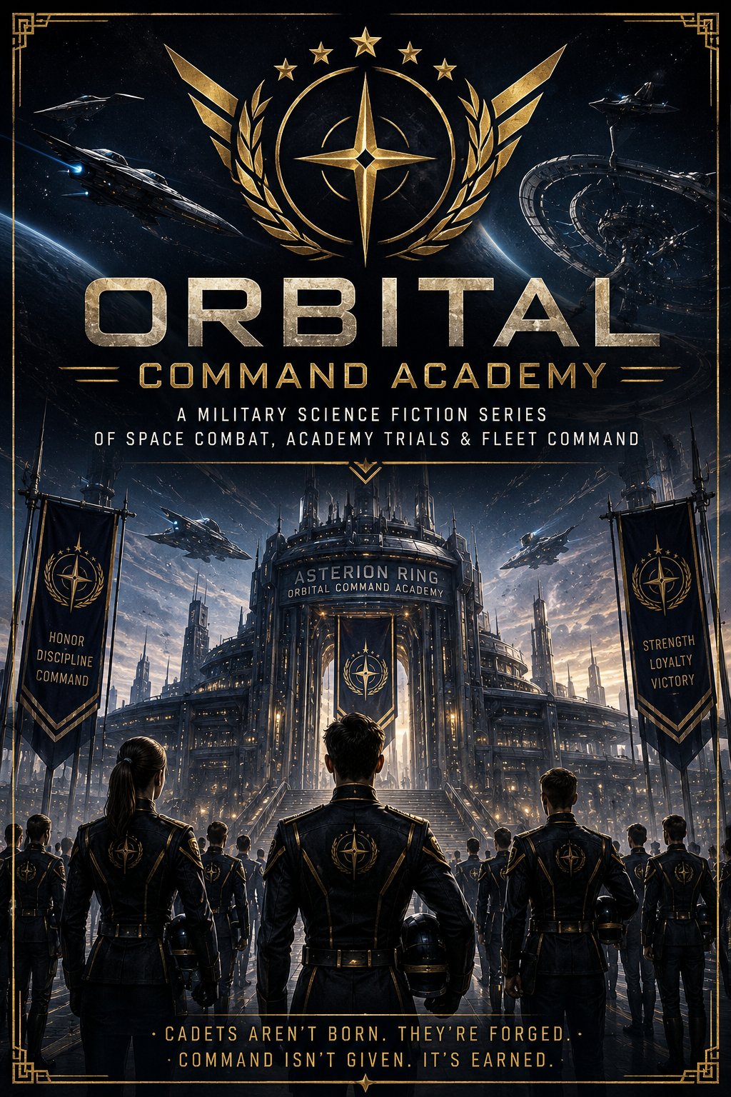 Orbital Command Academy series cover